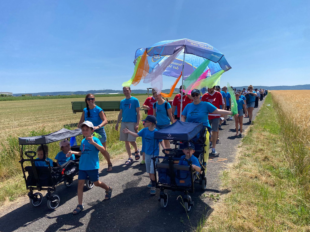 Kinderturnenabteilung mit Nachwuchs