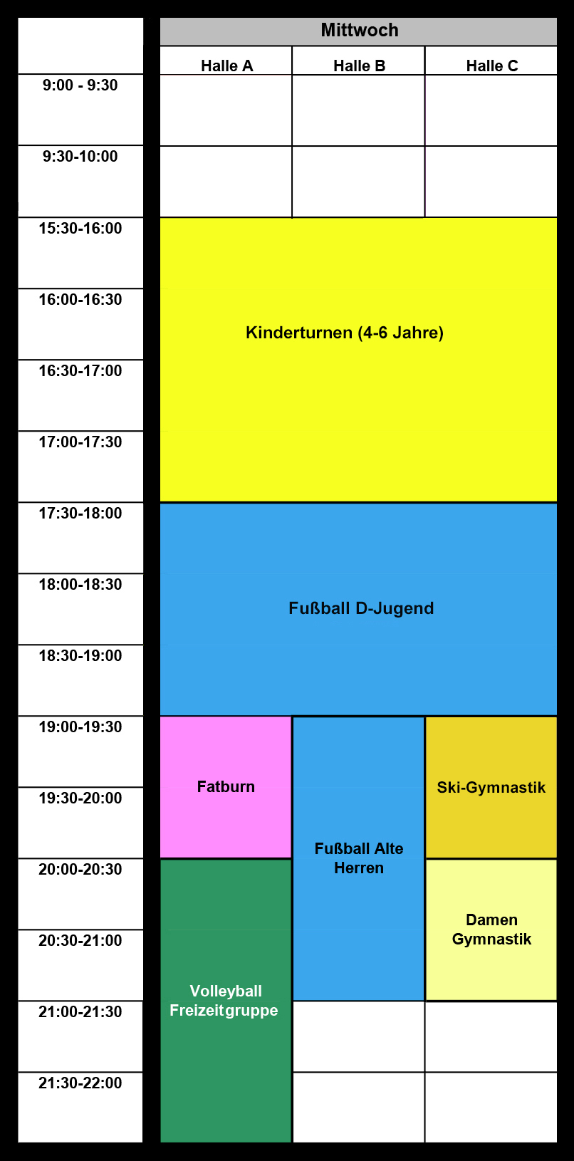 halle 22 23 mittwoch