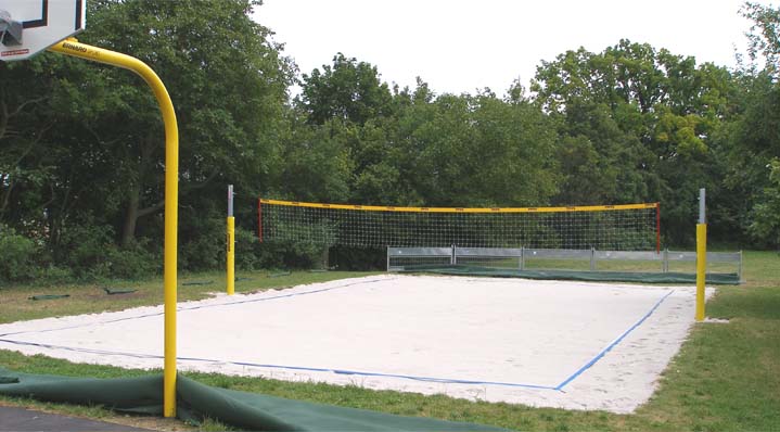 Beachvolleyball-Platz
